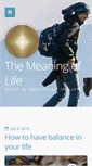 Mobile Screenshot of life-meaning.org